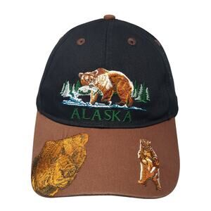 Alaska Strapback Baseball Cap Multicolor One Size Adjustable Embroidered Impact